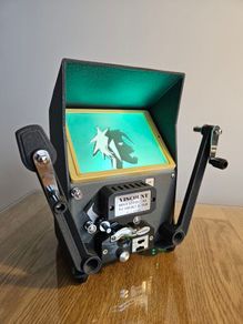 Vintage Film Editor Lamp