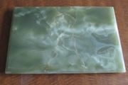 Unique Rare Brazilian Dark Green Onyx Plinth / Base