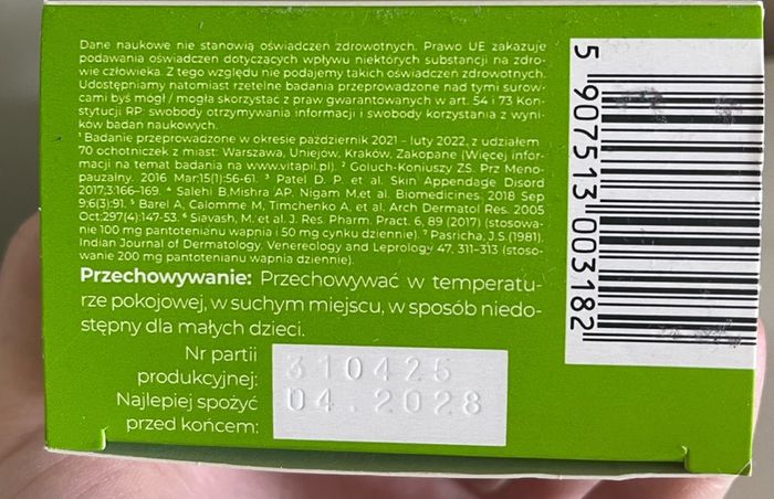 Vitapil Biotin And Bamboo 60tabs