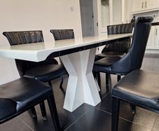 Marble dining table
