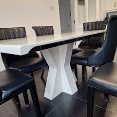 Marble dining table