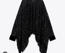 Zara cape sequin