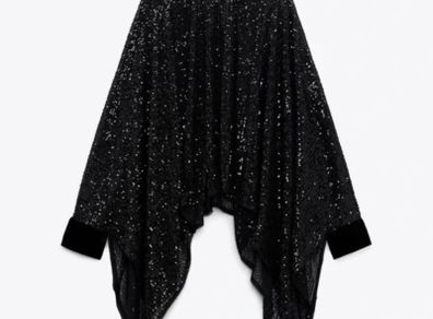 Zara cape sequin