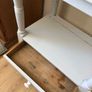 Painted pine lamp table / bed side table. Image 5