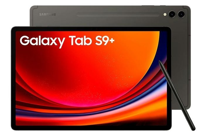 Samsung Galaxy Tab S9 Plus (Not FE) 12.4" 512GB + Dexnor Magic Keyboard Case + S-Pen
