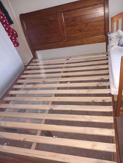 King bed and mattress - can deliver locally