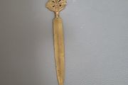 Vintage brass letter opener