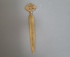 Vintage brass letter opener