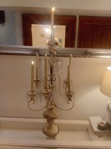 candleabra shabby chic