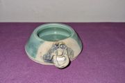 Irish Stoneware face trinket dish