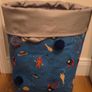 Toy Storage Bag or Toy Bag  Space Design Image 5
