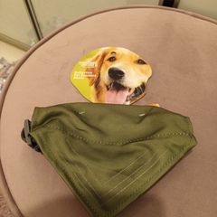 dogs reflective bandana with full collar