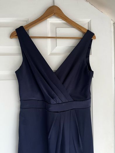 Folkster navy blue A-line dress
