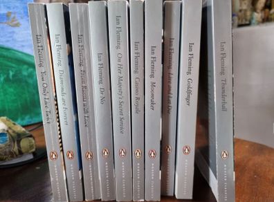 James Bond penguin modern classics set