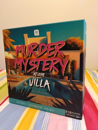 Murder Mystery At The Villa Party Game