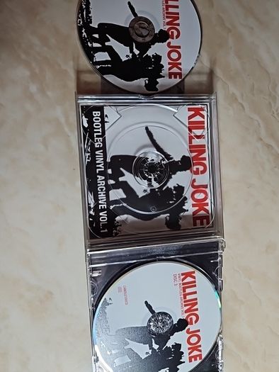 Killing Joke 3CD Boxset  - Bootleg Vinyl Archive Vol.1