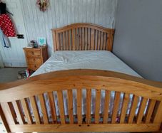 Super King Size bed frame & Mattress