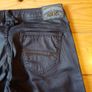 Size W26 L30  Black Tommy Hilfiger Coated Trousers Image 5