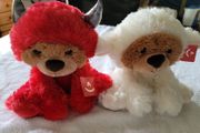 Aurora World Little Benny Bear Devil &amp; Lamb Dress Up Brand New With Tags