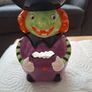 Halloween Ceramic Tealight/Burner Witch Candle Holder Image 3