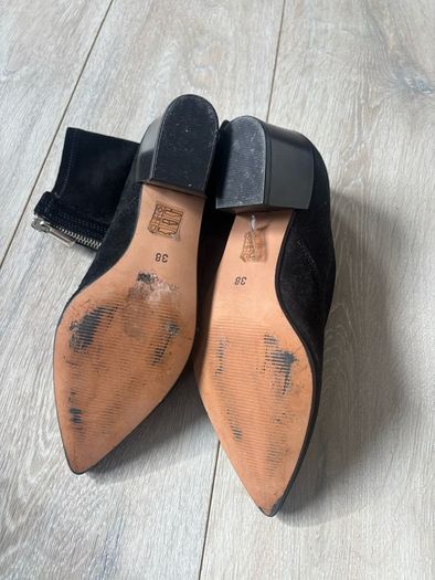 clarks suede womans ankle boot