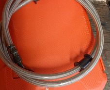 Braided brake line fir sale