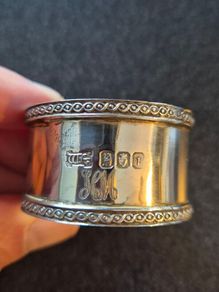 Sterling Silver Napkin Ring