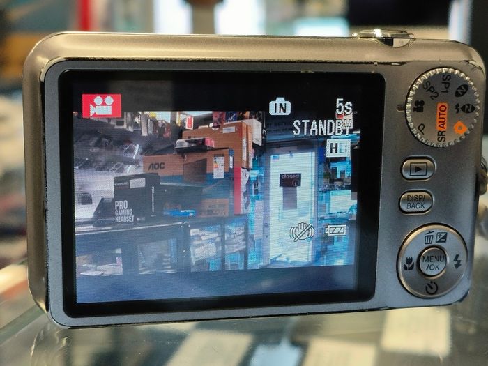 Fujifilm Digital Camera FinePix JV100 12.0MP 3X Zoom Grey