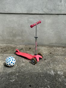 pink micro scooter