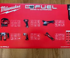 Milwaukee M18FPP6L3-503B M18 Fuel Brushless 6 Piece Kit (3x5Ah)