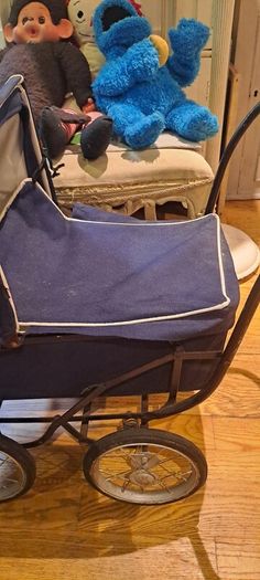Victorian Doll Pram And Toys
