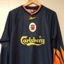 Liverpool Jersey. Official Reebok Mens Goalkeepers Jersey. Season 1999/2000. True Vintage. From The Time.Not A Modern Remake. Image 3