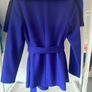 Ted Baker - Lorili Short Wrap Coat - Purple Blue - Size 3 Image 4