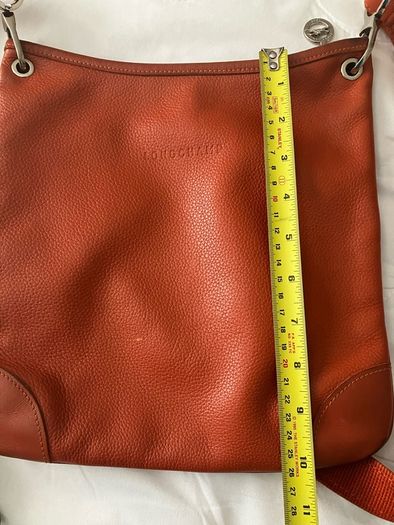 LONGCHAMP Orange Leather Bag for sale.  Collection only from Naas Co Kildare