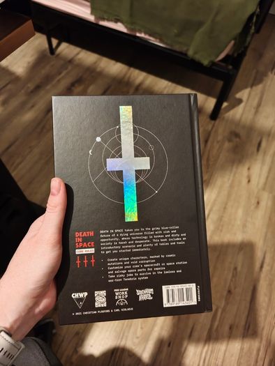 Death in Space TTRPG Book