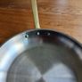 Skillet. Vintage brass, copper and stainless steel skillet. Image 6
