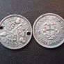 Great Britain George V & George VI. 2 Silver coins@3p (1931&1938) Image 2