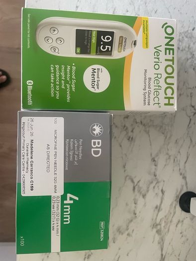 FREE glucometer and insulin