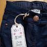 New Next Dark Denim Skinny Jeans Image 2