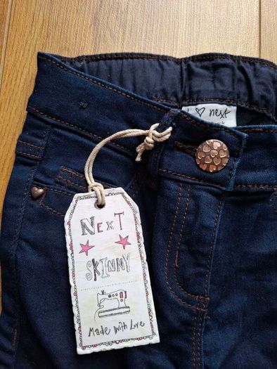 New Next Dark Denim Skinny Jeans