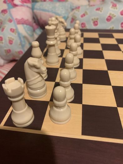 Wooden Multi set chess & games board set (boxed)