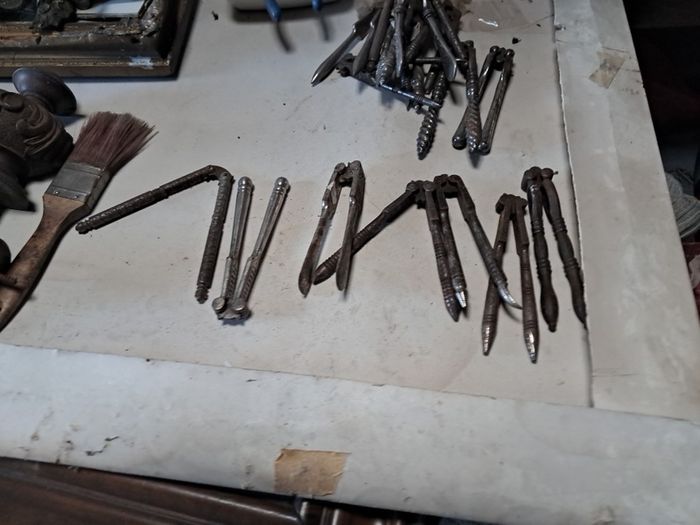 assortment of steel nutcrackers