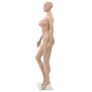 Female Mannequin with Glass Base Beige 180 cm Image 4