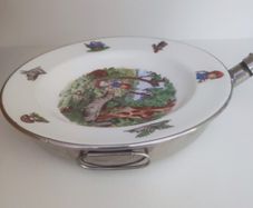 Vintage baby warming plate