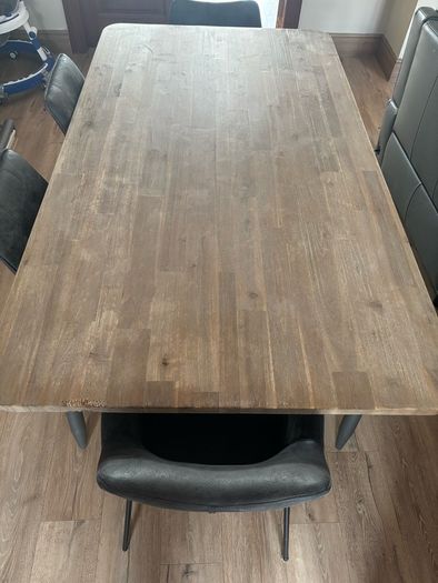 dining table and chairs