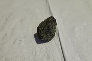 Olivine crystal rock