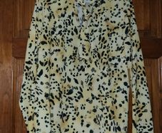 Ladies Avalon Yellow and Black Shirt