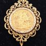 Full sovereign coin mounted in 9ct yellow gold pendant Image 3