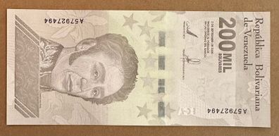 Venezuela 200000 Bolivares 2020 Banknote