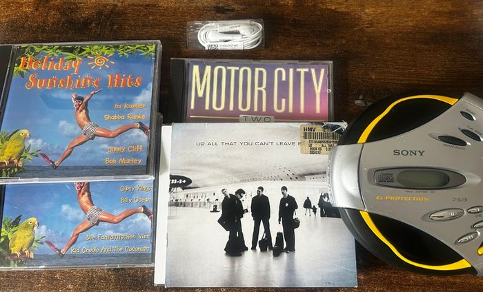 Sony CD sports Walkman with U2